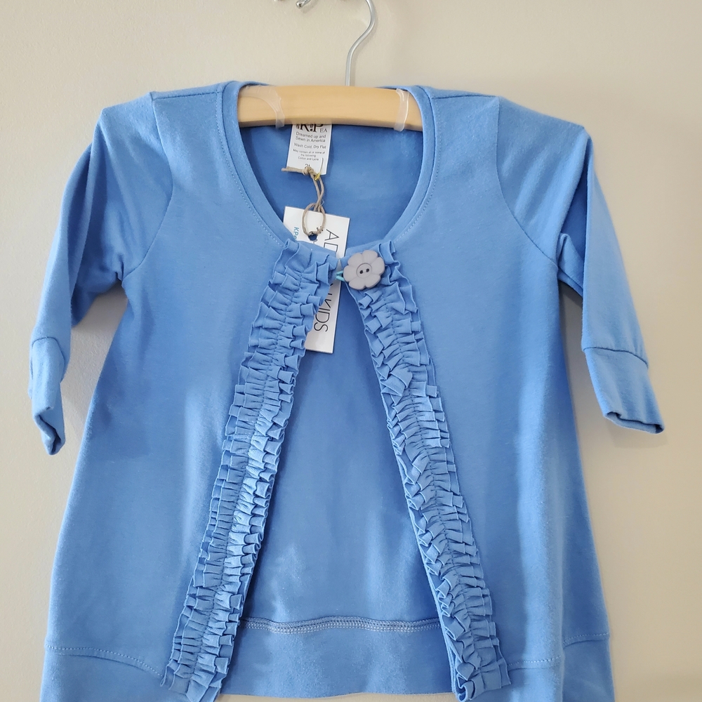 Periwinkle 3/4 Sleeve Cardigan